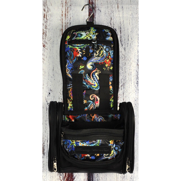 Robert Graham Armageddon Max Hanging Toiletry Bag Designer Dopp Kit MSRP $128 - Picture 3 of 9